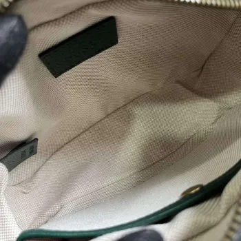 Gucci 751914 Mini GG Canvas Mini Ramenní Taška Zelená