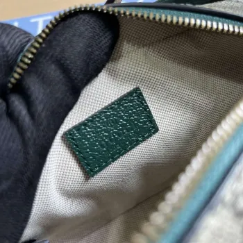 Gucci 751914 Mini GG Canvas Mini Ramenní Taška Zelená