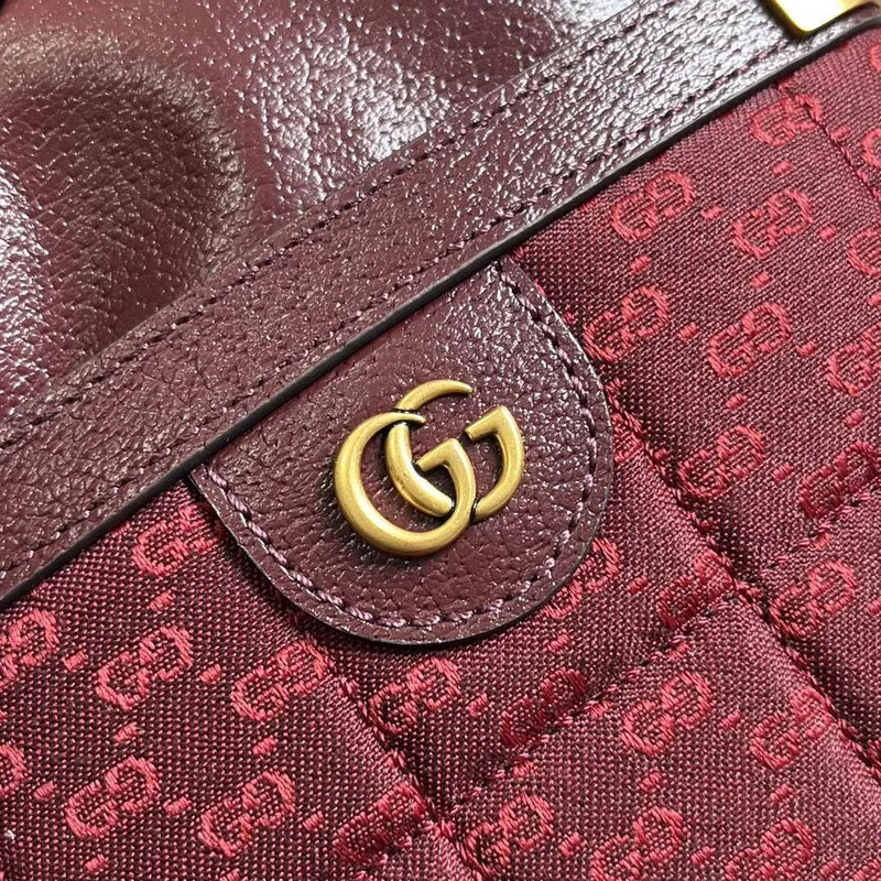 Gucci 752583 Ophidia GG Kbelík Taška Červená