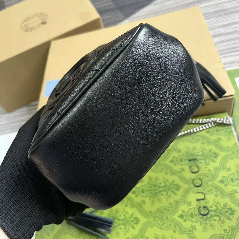 Gucci 760313 Gucci Blondie Mini Bucket Bag Černá