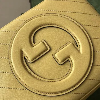 Gucci 742360 Gucci Blondie Malá Kabelka Přes Rameno Žlutá