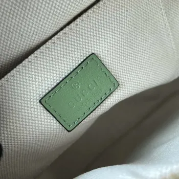 Gucci 742360 Gucci Blondie Malá Kabelka Přes Rameno Zelená