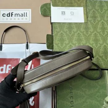 Gucci 742360 Gucci Blondie Malá Kabelka Přes Rameno Tmavě Zelená