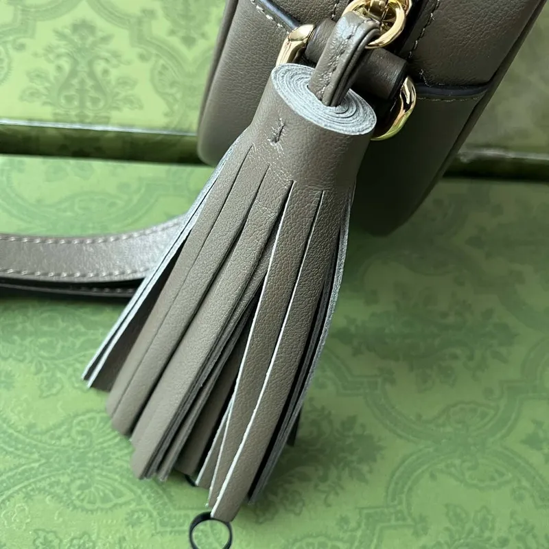 Gucci 742360 Gucci Blondie Malá Kabelka Přes Rameno Tmavě Zelená