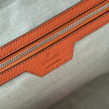 Gucci 658573 Pánská taška na dokumenty Jumbo GG Oranžová