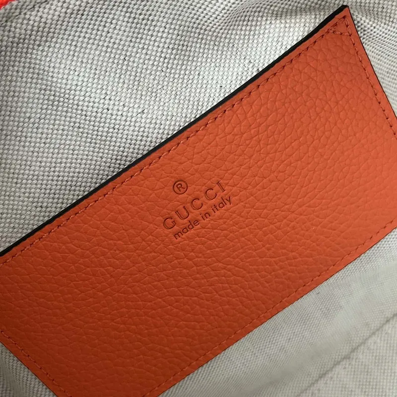 Gucci 725292 Jumbo GG Mini Duffle Bag Oranžová
