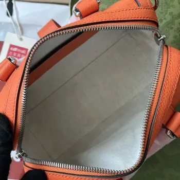 Gucci 725292 Jumbo GG Mini Duffle Bag Oranžová