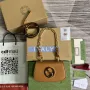 Gucci 724645 Gucci Blondie Mini Kabelka přes rameno Hnědá