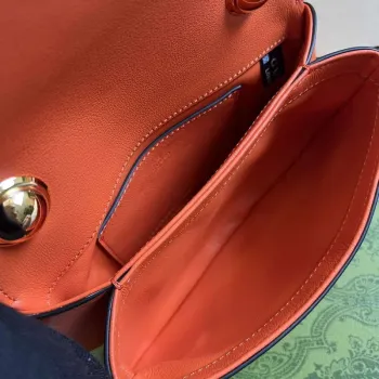 Gucci 724645 Gucci Blondie Mini Ramenní Taška Oranžová