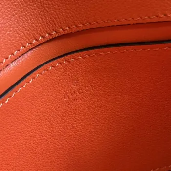 Gucci 724645 Gucci Blondie Mini Ramenní Taška Oranžová