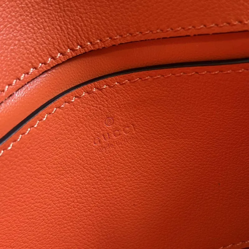 Gucci 724645 Gucci Blondie Mini Ramenní Taška Oranžová
