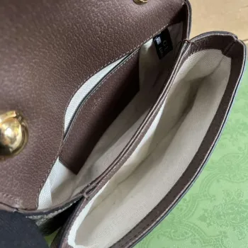 Gucci 724645 Gucci Blondie Mini Kabelka přes rameno Béžová a ebenová