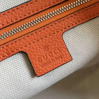 Gucci 725282 Jumbo GG Malá cestovní taška Oranžová