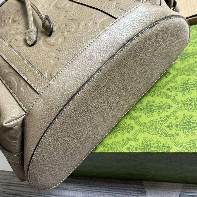 Gucci 625770 Jumbo GG Batoh Taupe