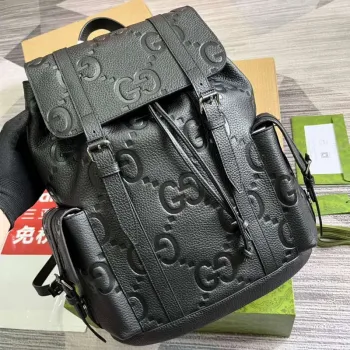 Gucci 625770 Jumbo GG Batoh Černý