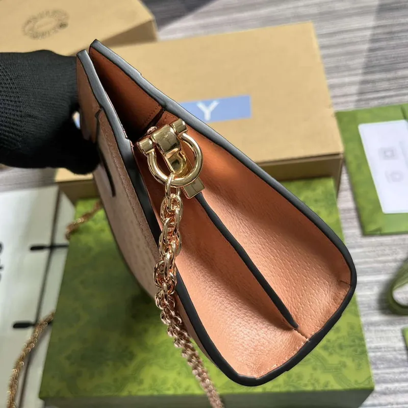 Gucci 503877 Ophidia GG Malá Kabela přes Rameno Růžová