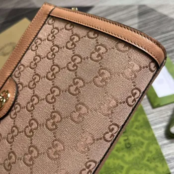 Gucci 503877 Ophidia GG Malá Kabela přes Rameno Růžová