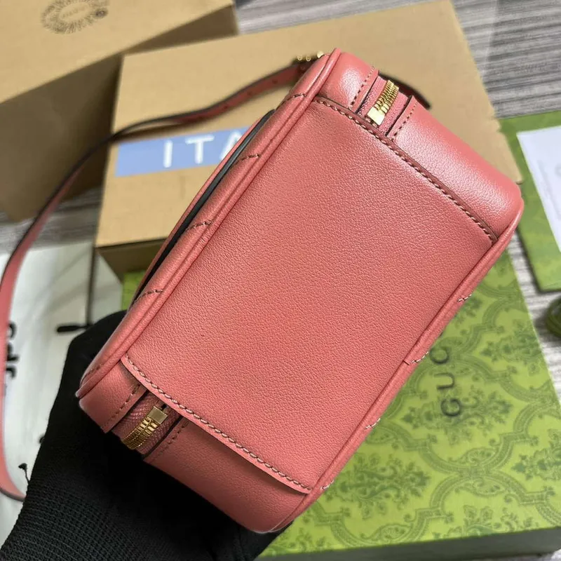 Gucci 744434 Gucci Blondie Taška s horním uchem Růžová