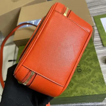 Gucci 744434 Gucci Blondie Taška s horním držadlem Oranžová