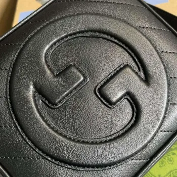 Gucci 744434 Gucci Blondie Taška s horním madlem Černá