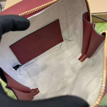 Gucci 744434 Gucci Blondie Taška s horním držadlem Červená