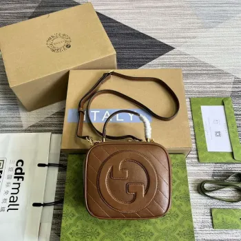 Gucci 744434 Gucci Blondie Taška s horní rukojetí Cuir