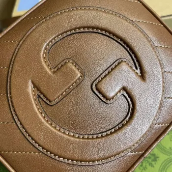 Gucci 744434 Gucci Blondie Taška s horní rukojetí Cuir