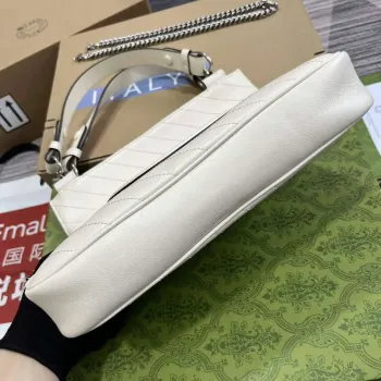 Gucci 751518 Gucci Blondie Malá Taška přes Rameno Bílá