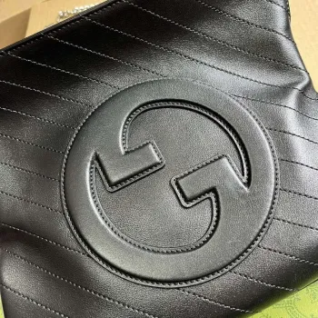 Gucci 751518 Gucci Blondie Malá Taška přes Rameno Černá