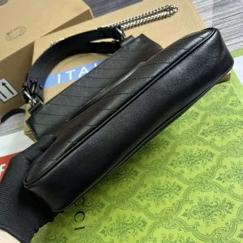 Gucci 751518 Gucci Blondie Malá Taška přes Rameno Černá