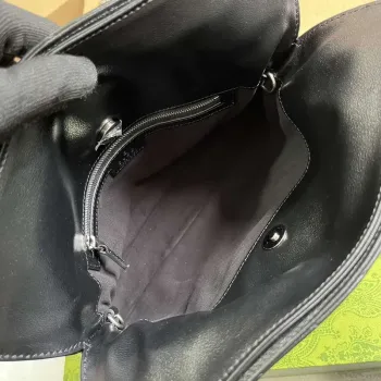 Gucci 751518 Gucci Blondie Malá Taška přes Rameno Černá