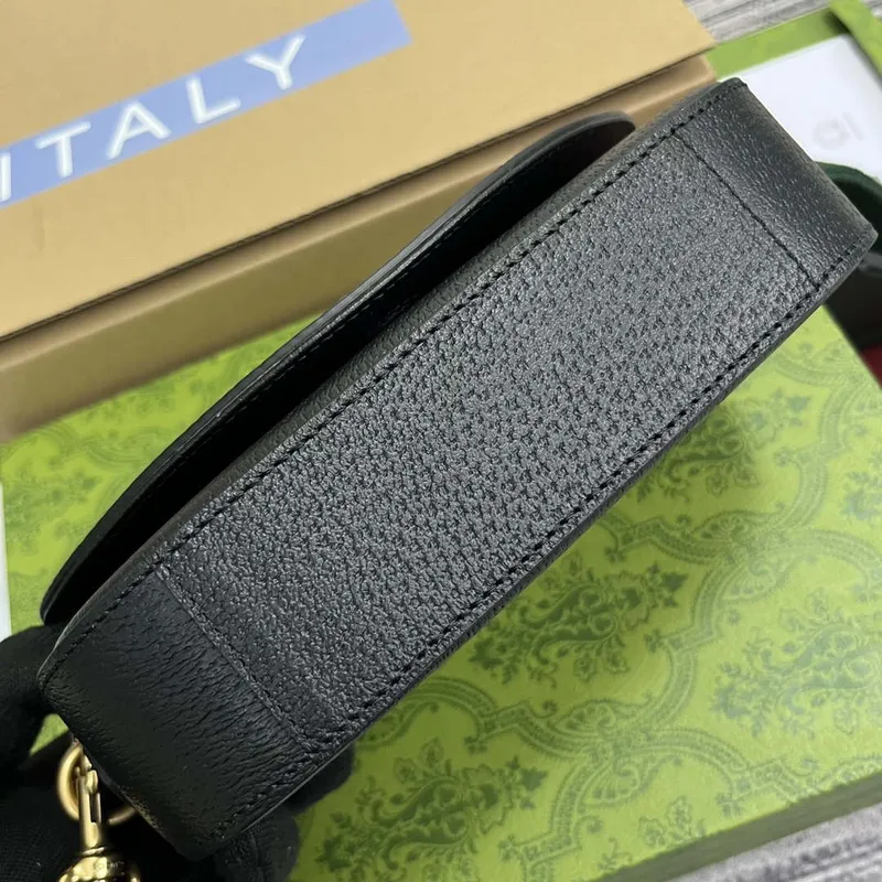 Gucci 727791 Adidas X Gucci Mini Taška Černá