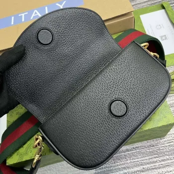 Gucci 727791 Adidas X Gucci Mini Taška Černá