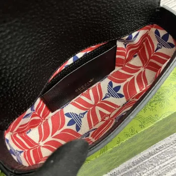 Gucci 727791 Adidas X Gucci Mini Taška Černá