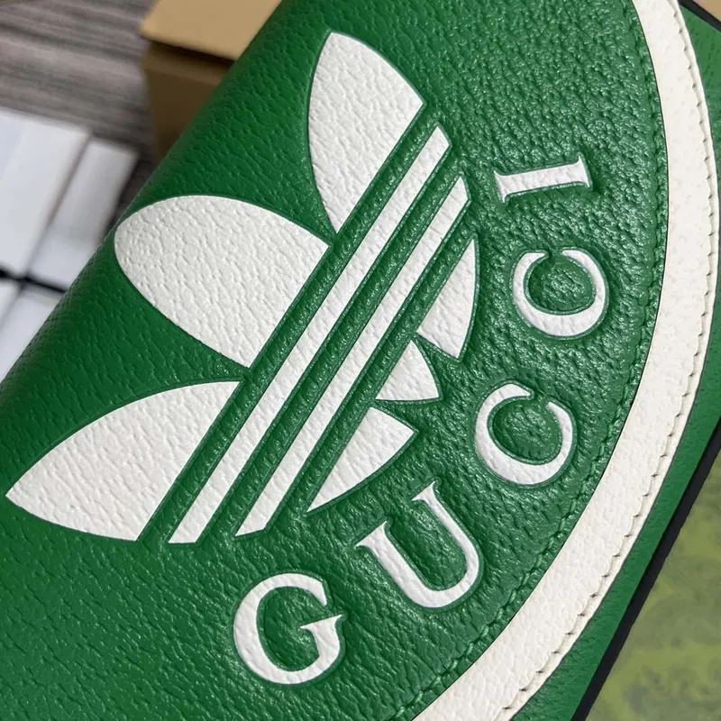 Gucci 727791 Adidas X Gucci Mini Taška Zelená