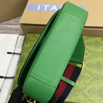 Gucci 727791 Adidas X Gucci Mini Taška Zelená