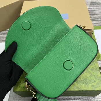 Gucci 727791 Adidas X Gucci Mini Taška Zelená