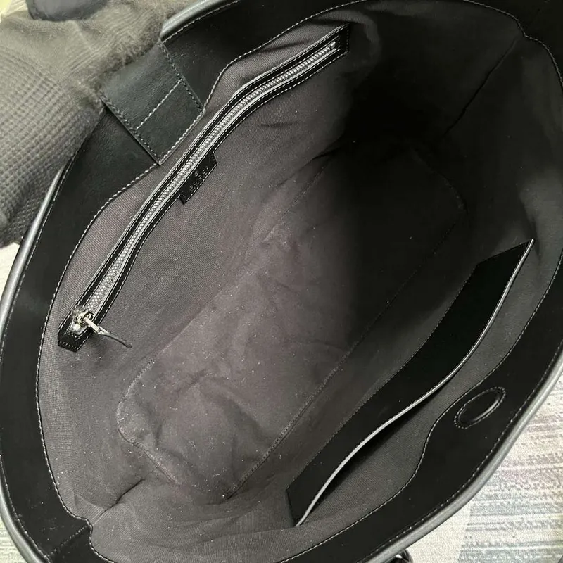 Gucci 739684 GG Marmont Velká taška přes rameno Černá