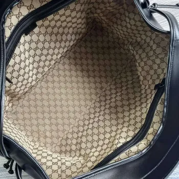 Gucci 725683 Velká taška s dvojitým G v černé barvě