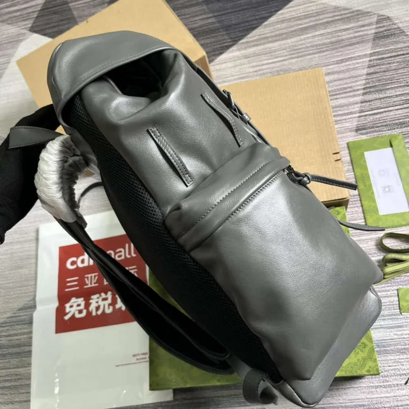 Gucci 725657 Batoh s tónovým dvojitým G šedý