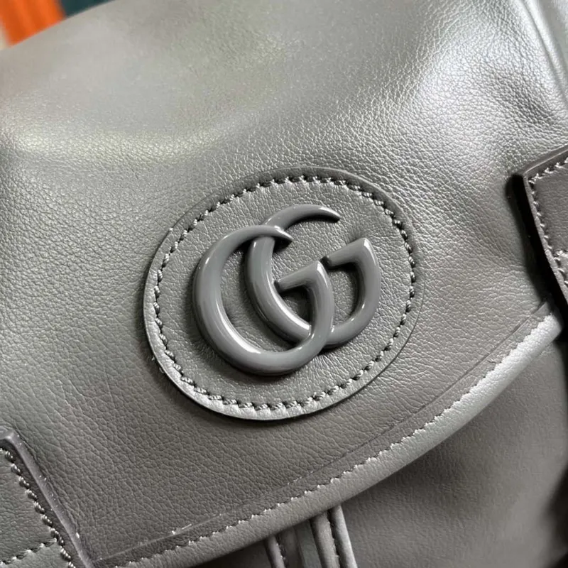 Gucci 725657 Batoh s tónovým dvojitým G šedý