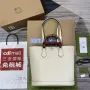 Gucci 750394 Gucci Diana Střední Tote Taška Bílá kůže