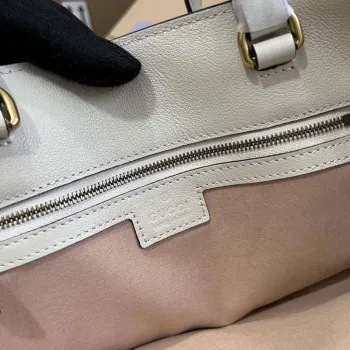 Gucci 750394 Gucci Diana Střední Tote Taška Bílá kůže