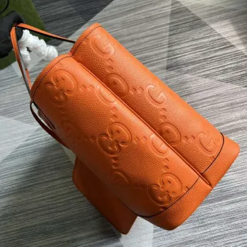 Gucci 726755 Jumbo GG velká taška přes rameno oranžová