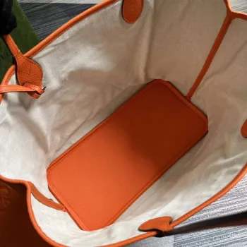 Gucci 726755 Jumbo GG velká taška přes rameno oranžová