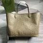Gucci 726755 Jumbo GG velká taška přes rameno Taupe