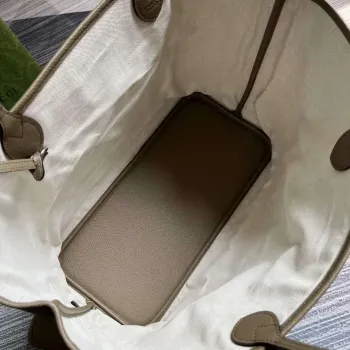 Gucci 726755 Jumbo GG velká taška přes rameno Taupe