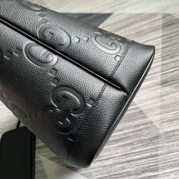 Gucci 726755 Jumbo GG velká taška přes rameno černá