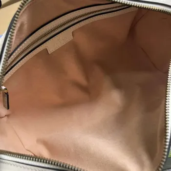 Gucci 746319 GG Marmont Malá kabelka s horním uchem Bílá