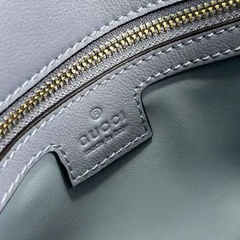 Gucci 699268 Gucci Blondie Kabelka přes rameno Světle modrá kůže